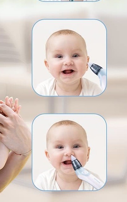 accesorios - Aspirador nasal para niños recargable nuevo  1