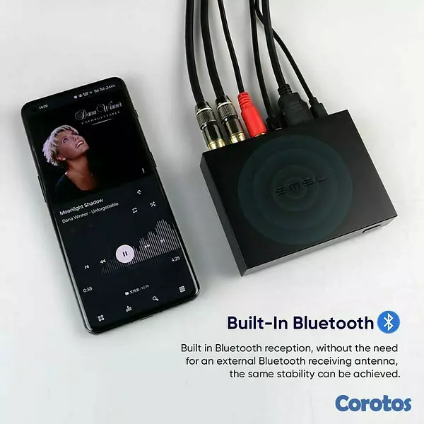 camaras y audio - SMSL PS100 Convertidor d audio digital a analógico 4