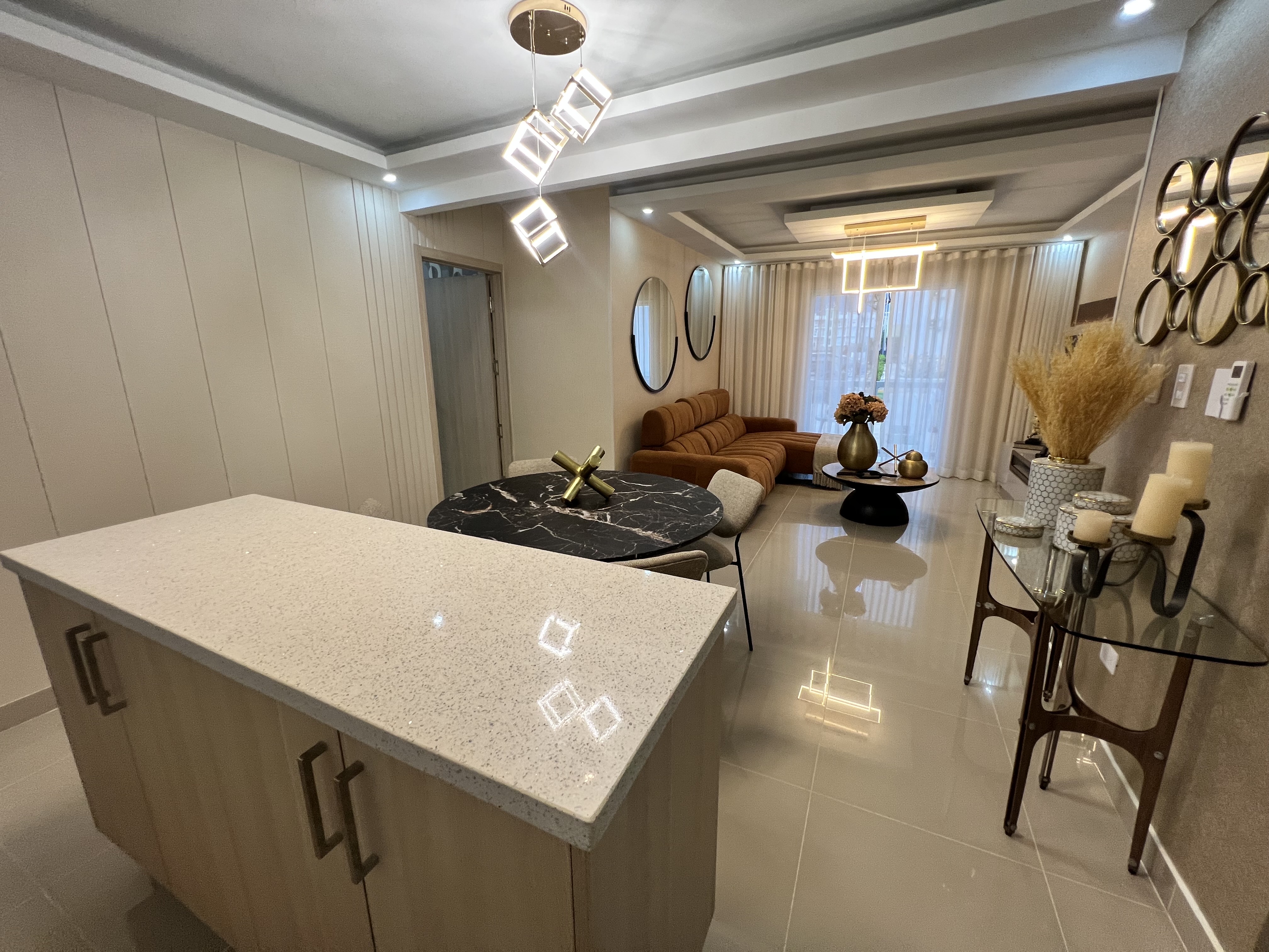 casas - venta de apartamentos 105mts en la autopista de san isidro Santo Domingo este  5