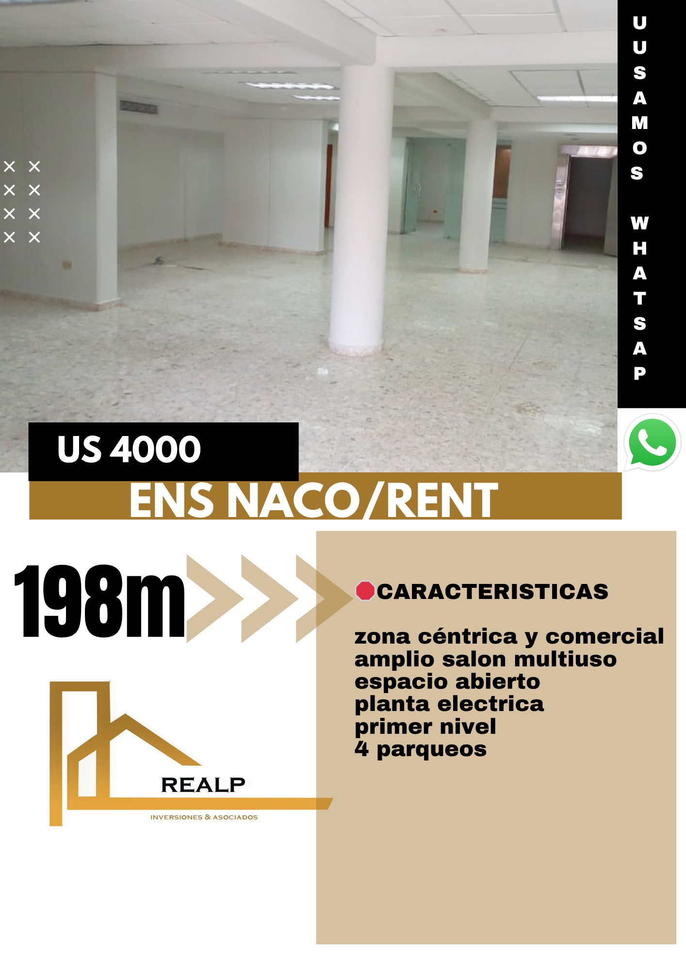 oficinas y locales comerciales - Local céntrico en Naco  0