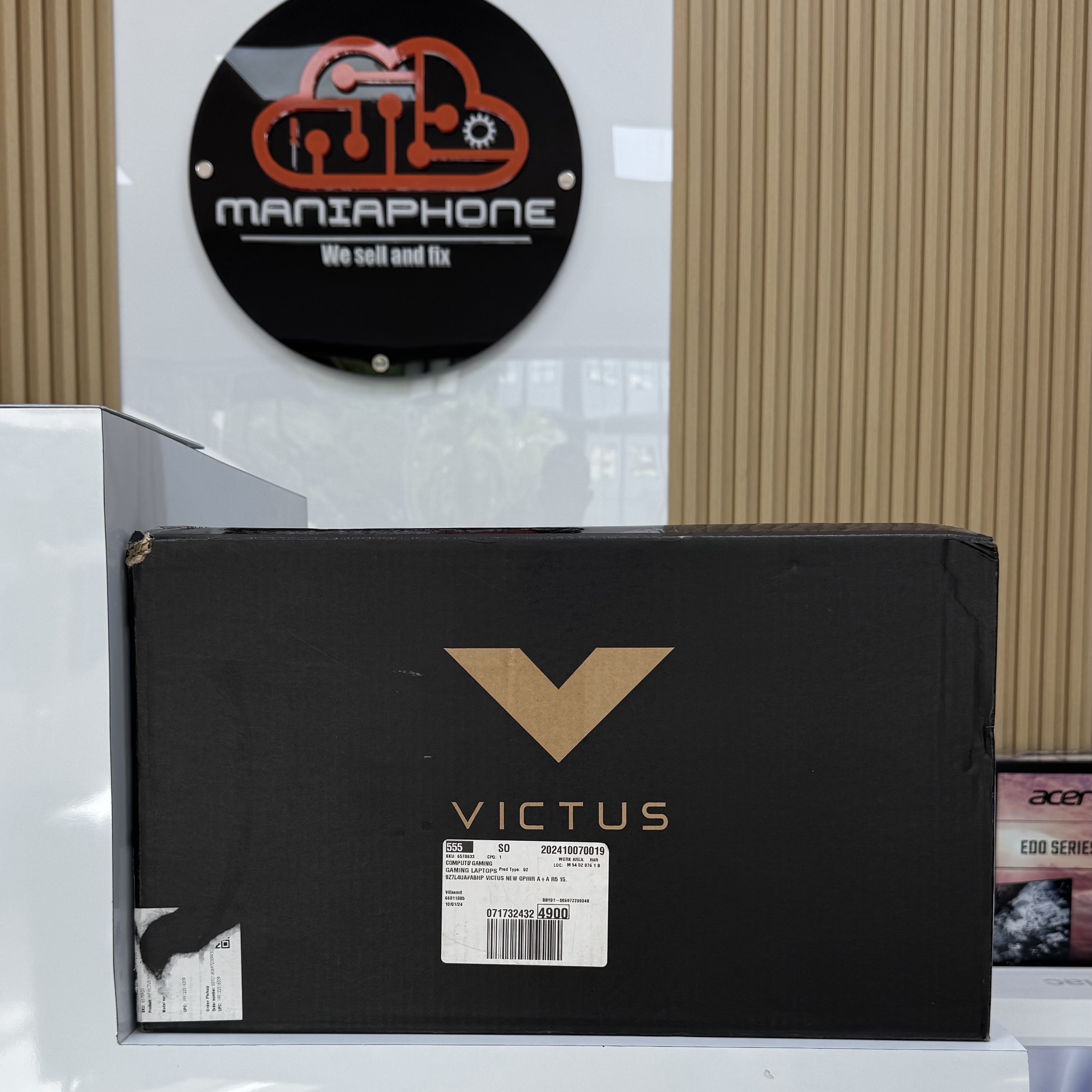 computadoras y laptops - HP VICTUS 15.6 FULL HD AMD RYZEN 5 7535HS 8GB DDR5 RX6550M (4GB) 512GB SSD

 0