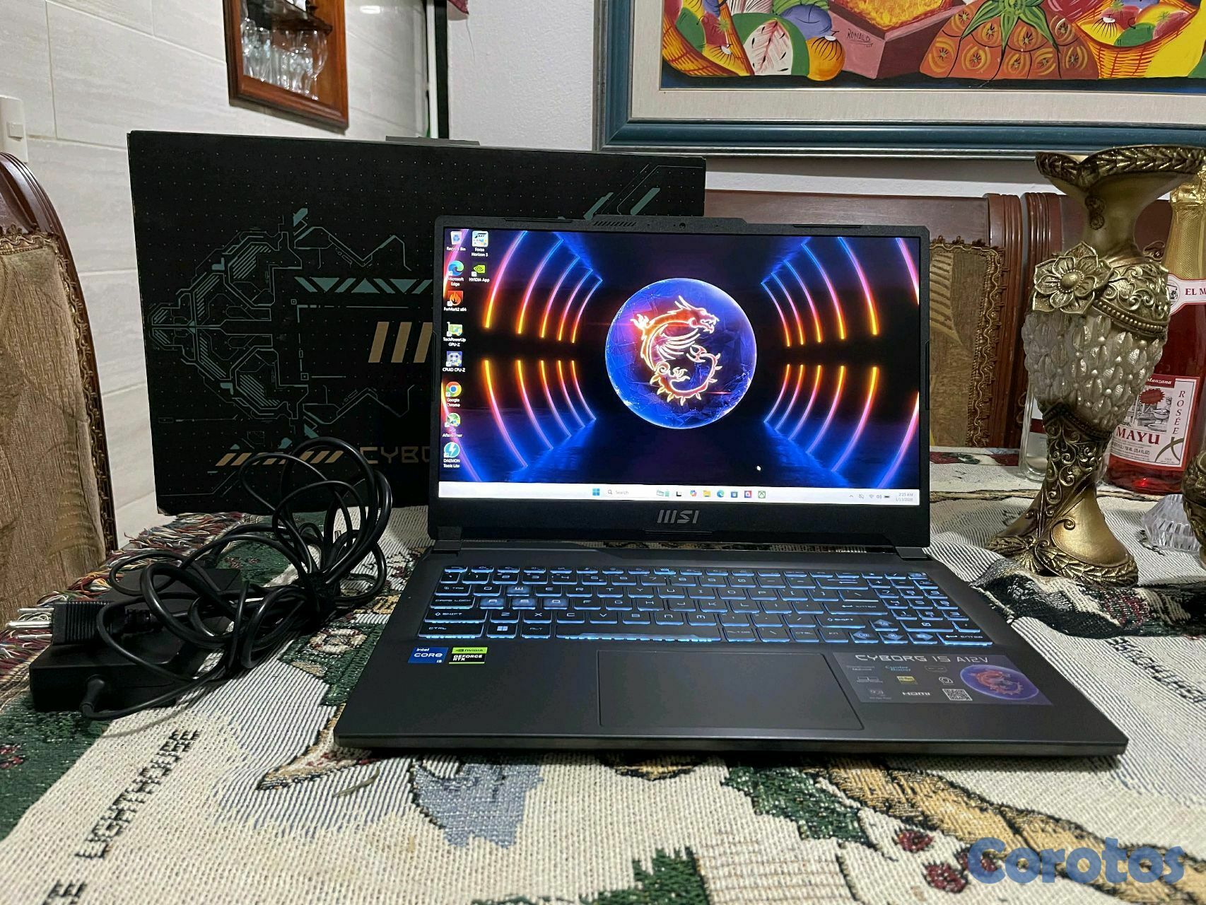 computadoras y laptops - MSI Cyborg 15 A12VE-046US
 8