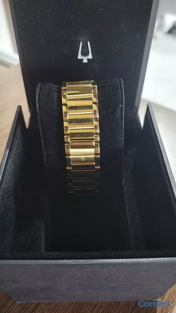 joyas, relojes y accesorios - Bulova Dorado con Diamantes 2
