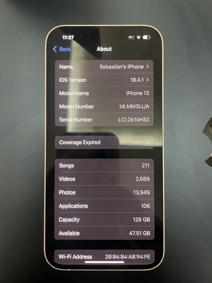 celulares y tabletas - IPhone 13 128gb 2