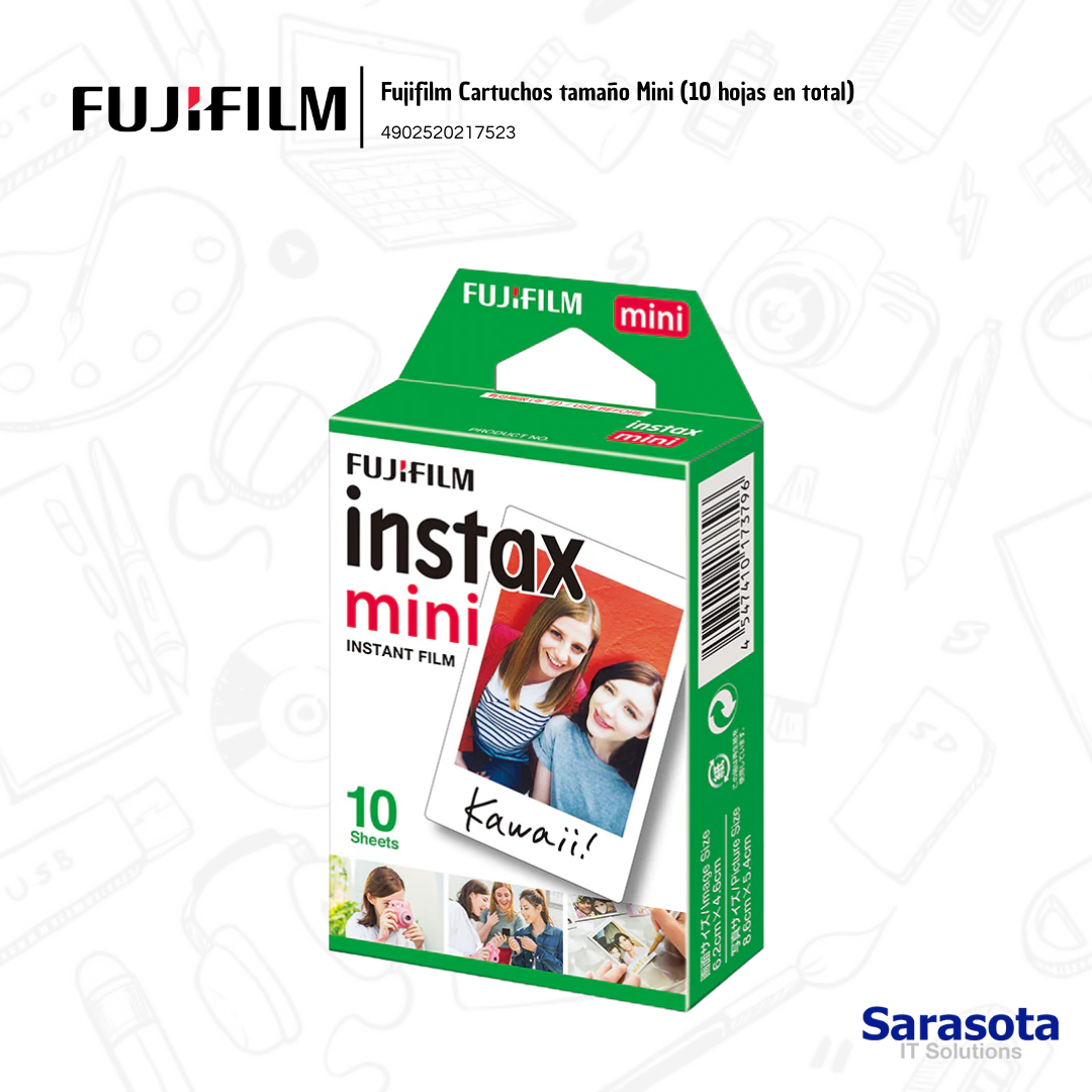 accesorios para electronica - Fujifilm Instax mini cartuchos de 10 fotos 0