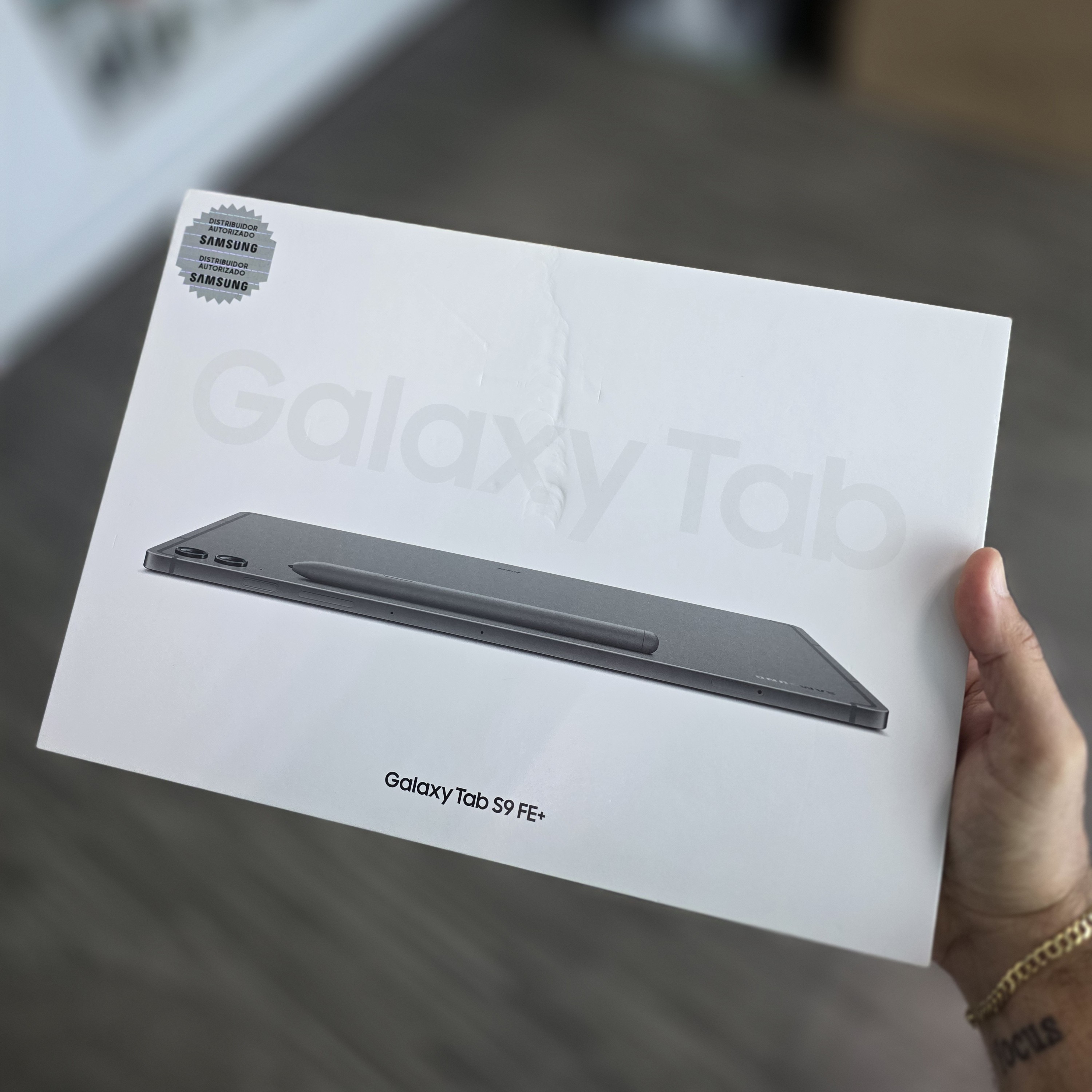 celulares y tabletas - Samsung Galaxy Tab S9 FE plus 12.4" 128gb 8gb ram nueva sellada con book cover