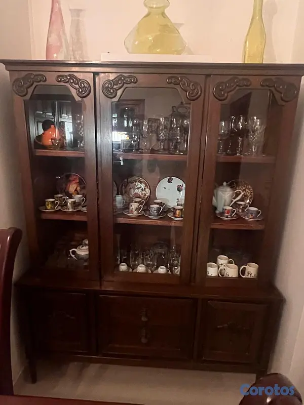 muebles y colchones - Vendo mobiliario en caoba centenaria para hogar  7