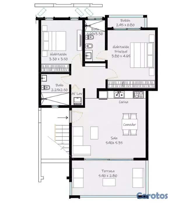 apartamentos - Bayahibe - Playa Dominicus - Apartamento de 2 habi 9