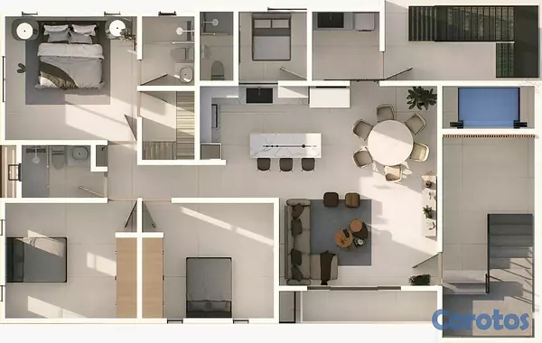 apartamentos - Apartamentos en Venta, Urbanización Thomen, Santia 7