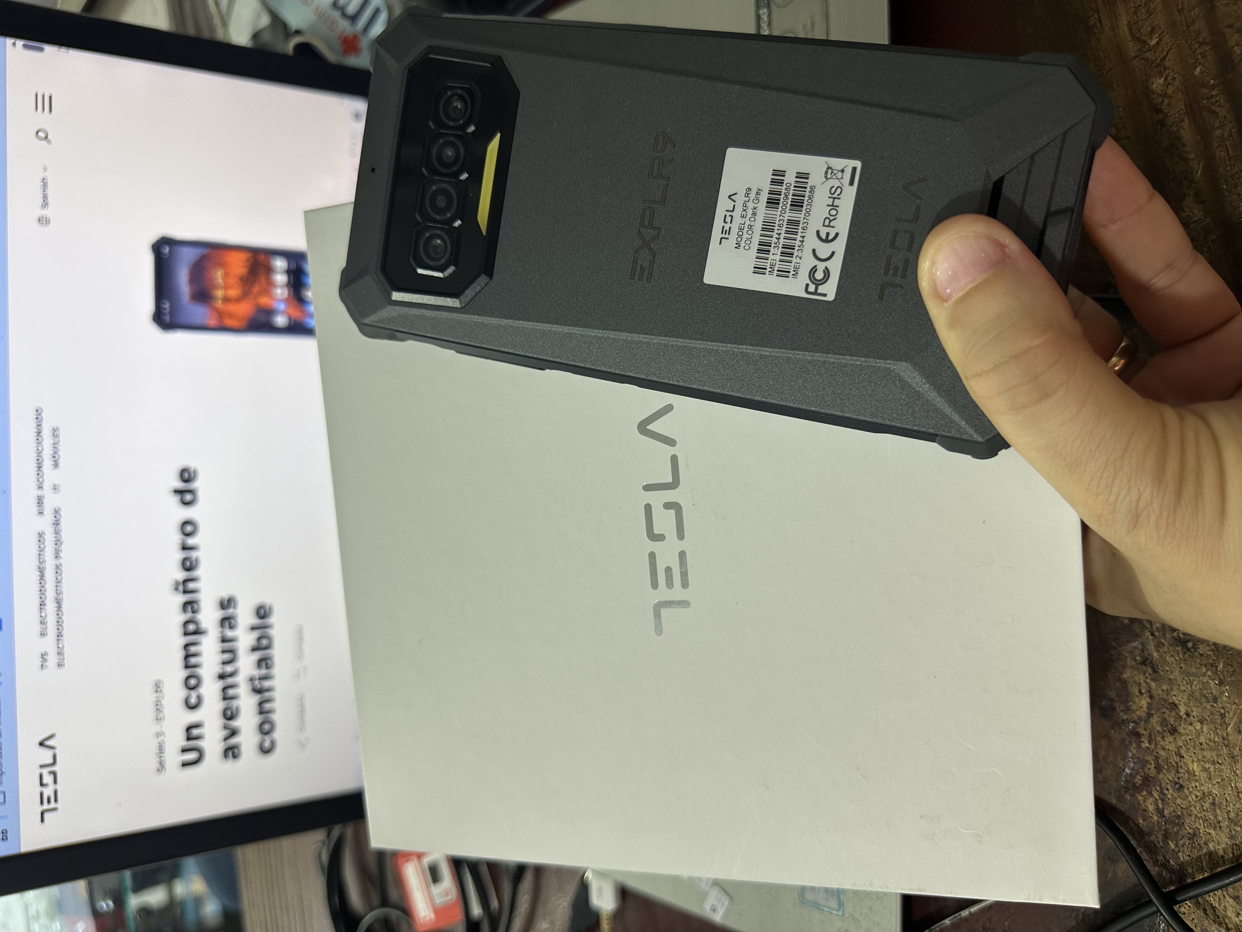celulares y tabletas - Tesla EXPLR9 128Gb 8 de Ram Batería 8400mAh, también tengo Crédito.  0