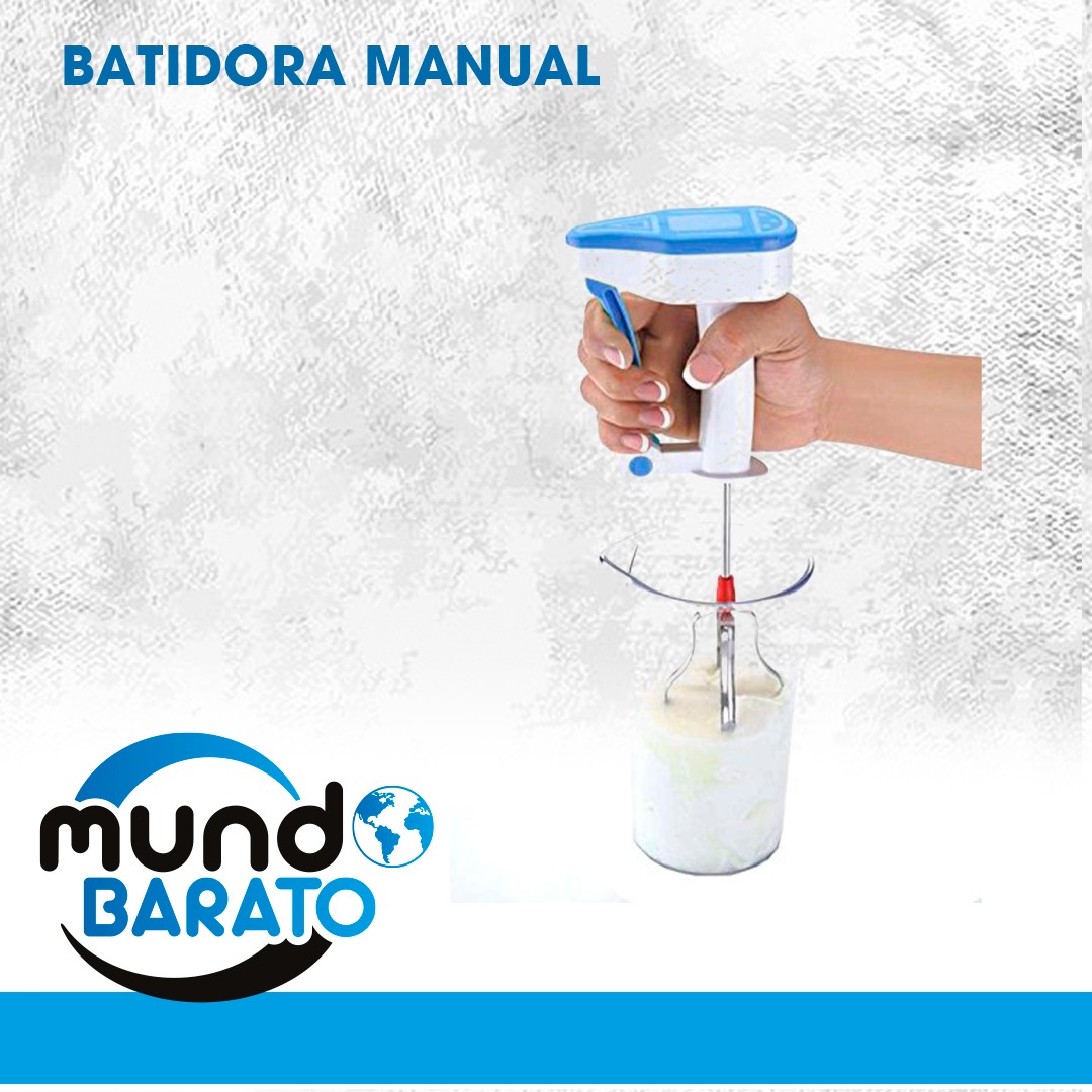 cocina - Licuadora Manual Batidora Mezcladora Mezclar Batir