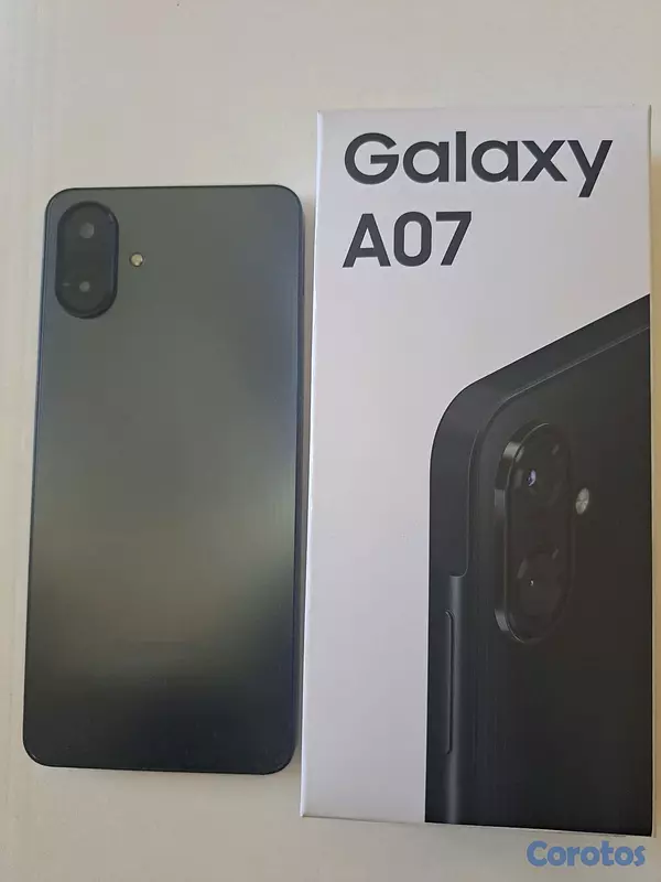 celulares y tabletas - Galaxy A07 CHIP DE CLARO 3