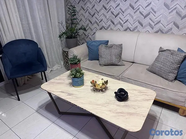 muebles y colchones - Vendo Sofá  y mesa de centro 4