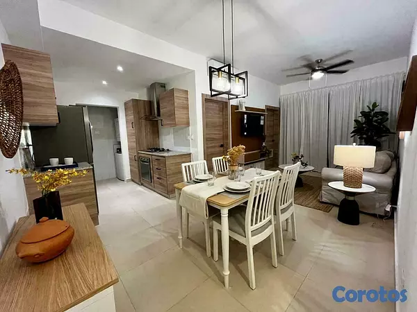 apartamentos - Aparatamento amueblado en alquiler en proyecto dentro de Ciudad Las Canas 2