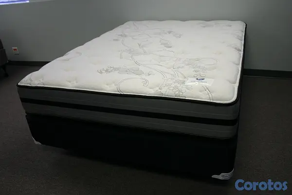 muebles y colchones - Confortable colchón doble PilowTop. Nuevo 12