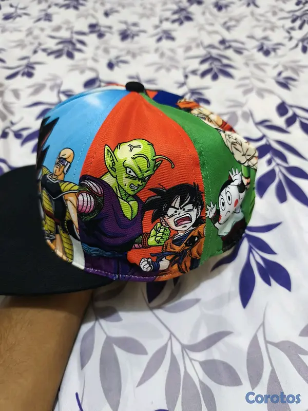 ropa para hombre - Gorra Dragon Ball Z Snapback Original Toei Animation 4