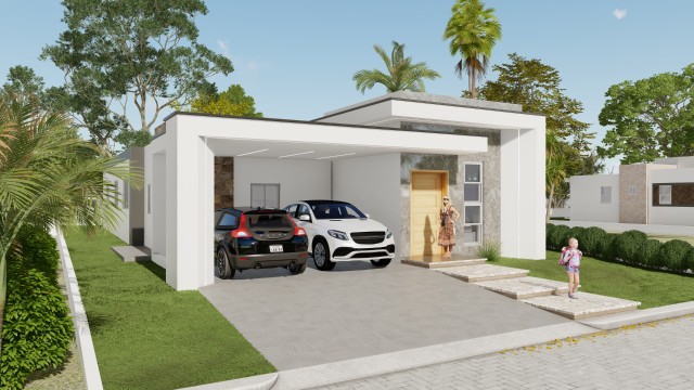 casas - Casa ubicada  solo 4 minutos de la playa en construcción con financiamie 4
