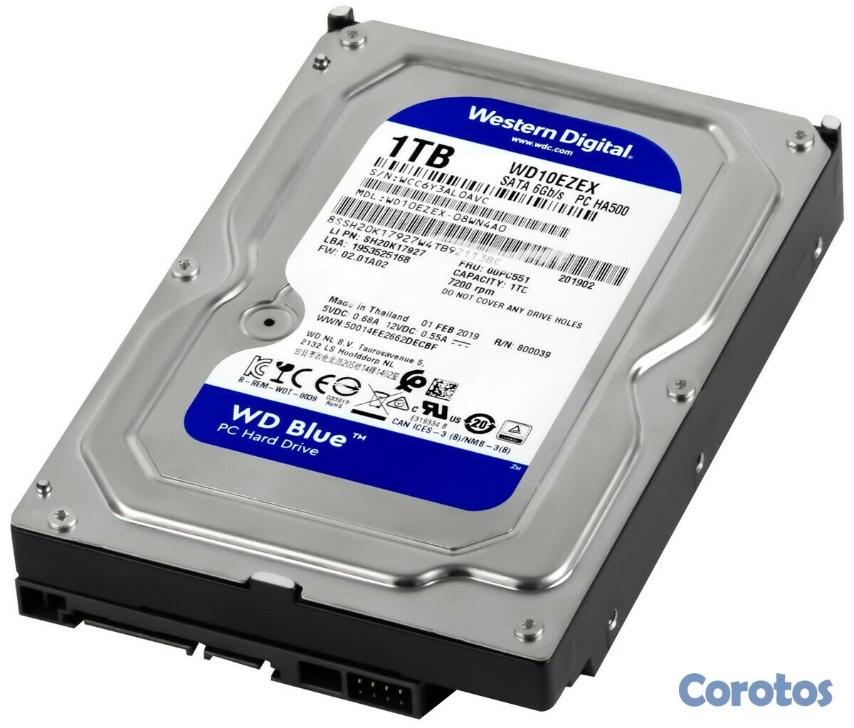 otros electronicos - DISCO DURO HDD WD PURPURA 1 TB