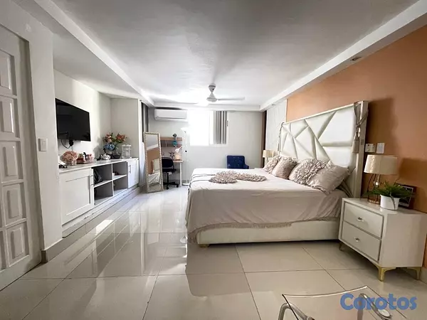 apartamentos - vendo anacaona piso 4 tres habitaciones 2.5 baños parqueo balcón ascensor  6