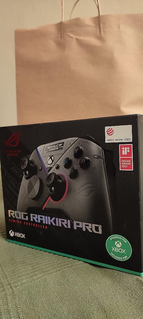 consolas y videojuegos - Control Gaming Profesional Para PC y Xbox, Asus Rog Raikiri Pro  0