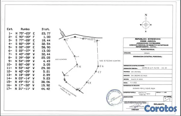 casas vacacionales y villas - En Venta Propiedad Vacacional en Najayo con 6300m2 de solar 2