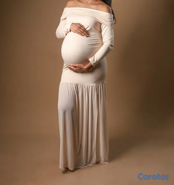 ropa para mujer - Vestido de embarazada (lo use solo para las fotos) 2