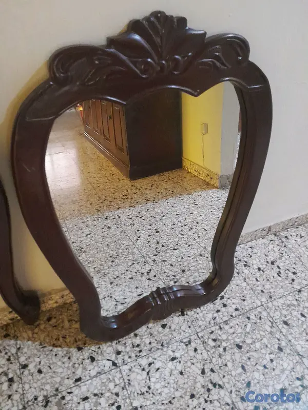 muebles y colchones - Repisa con espejo  2