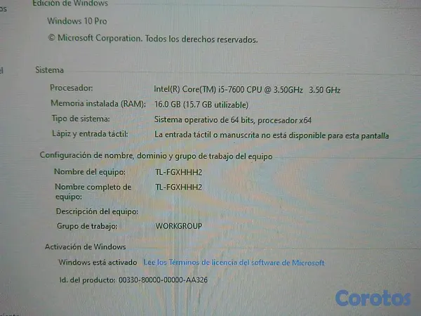 computadoras y laptops - se vende pc como nueva poco uso 5