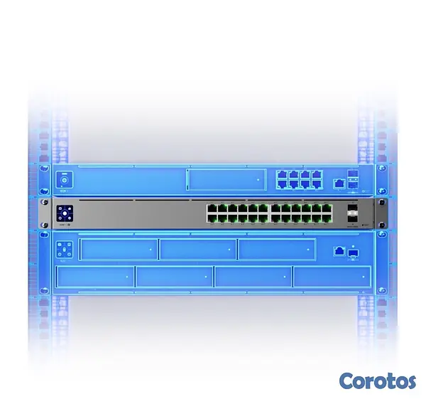 computadoras y laptops - switch Unifi Pro 24 PoE
USW-Pro-24-POE (400W) 4