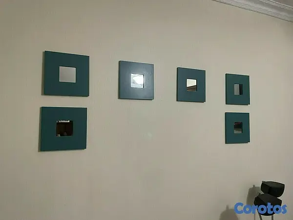 decoración y accesorios - Espejos de ikea 250 pesos cada uno o los 6 por 1000 pesos  2
