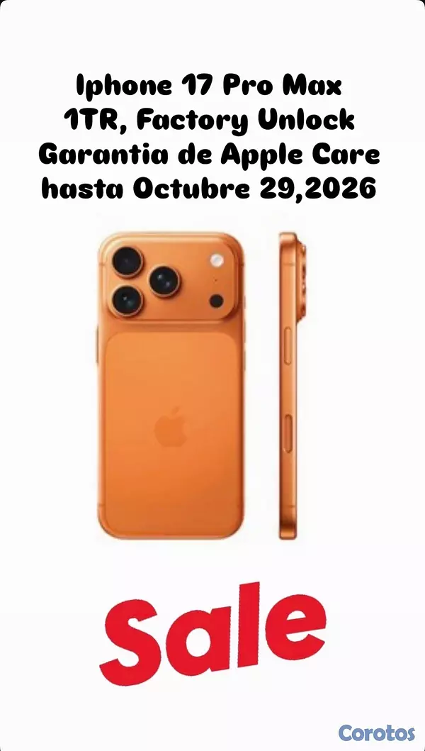 celulares y tabletas - iphone 17 pro Max 3