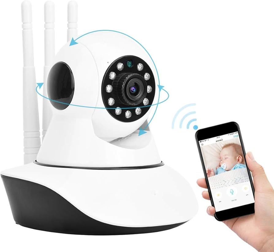 camaras y audio - Camara Robotica Giratoria Wifi 2MP HD, Audio Bidir 0