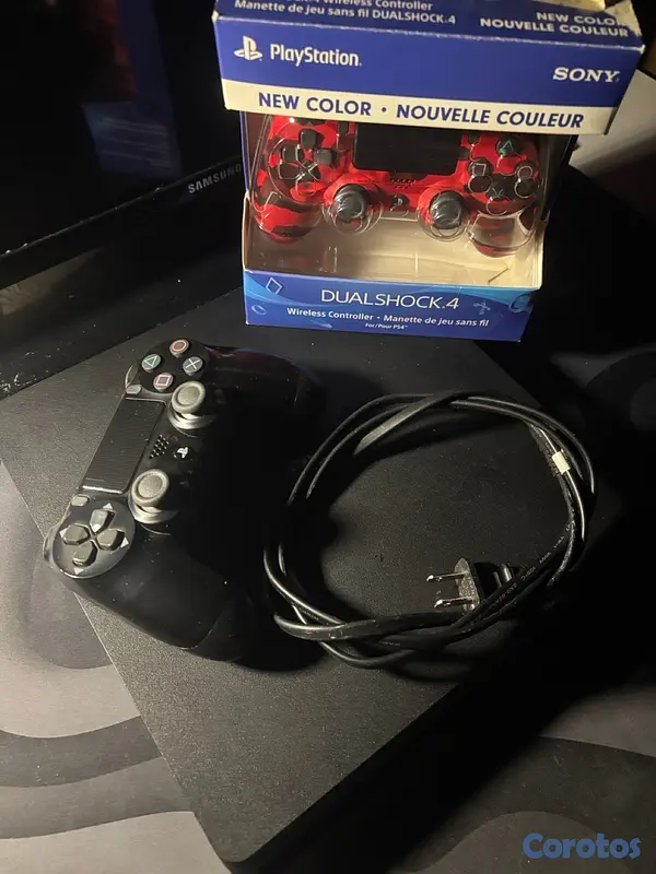 consolas y videojuegos - 🎮 PS4 Slim 500 Gb – ¡Excelente Estado y Lista para Jugar! 2