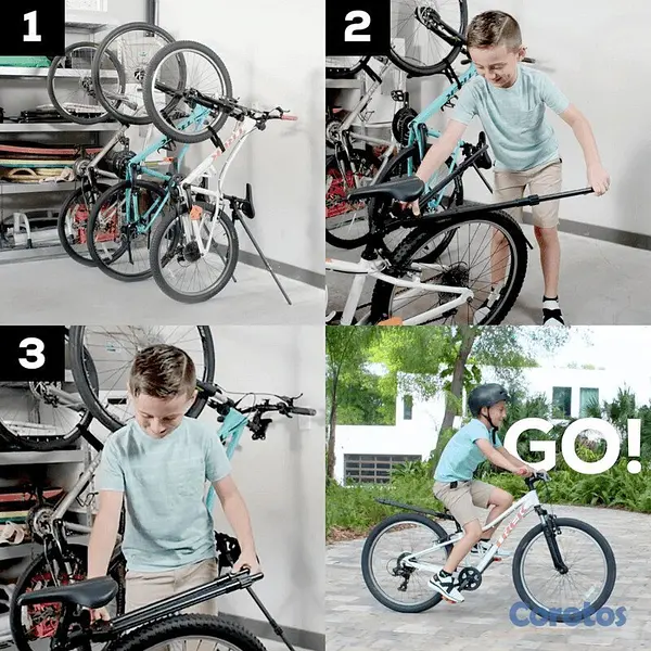 bicicletas y accesorios - Soporte Vertical para Bicicletas Bike Nook Go 5