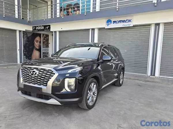 jeepetas y camionetas - HYUNDAI PALISADE 2019 NEGRO GASOLINA 5