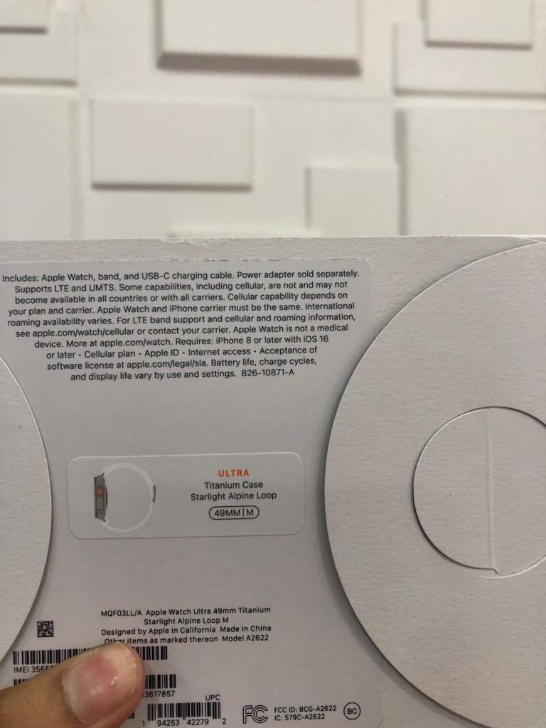 celulares y tabletas - Apple Watch Ultra 49mm Sellado 1