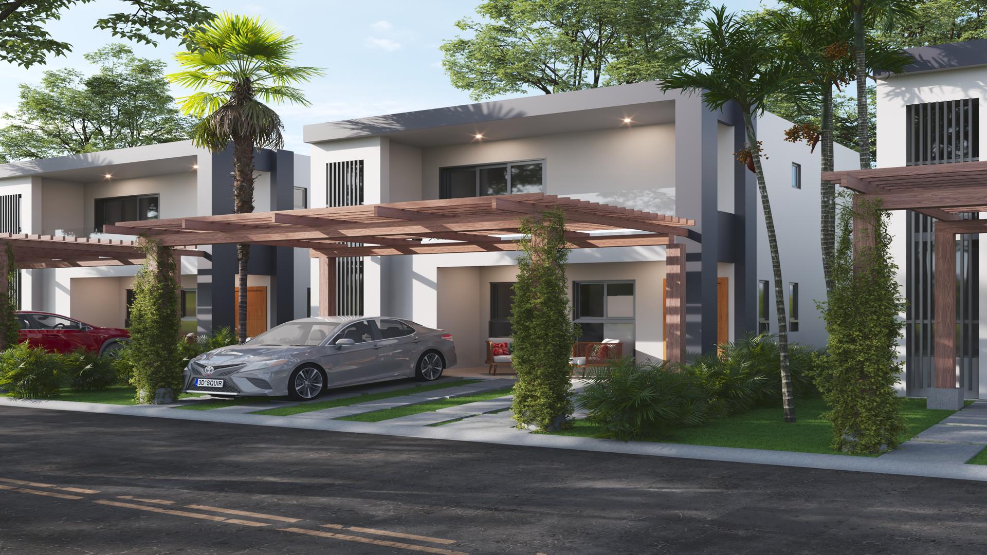 casas vacacionales y villas - PROYECTO DE VILLAS EN PUNTA CANA BAVARO. 2