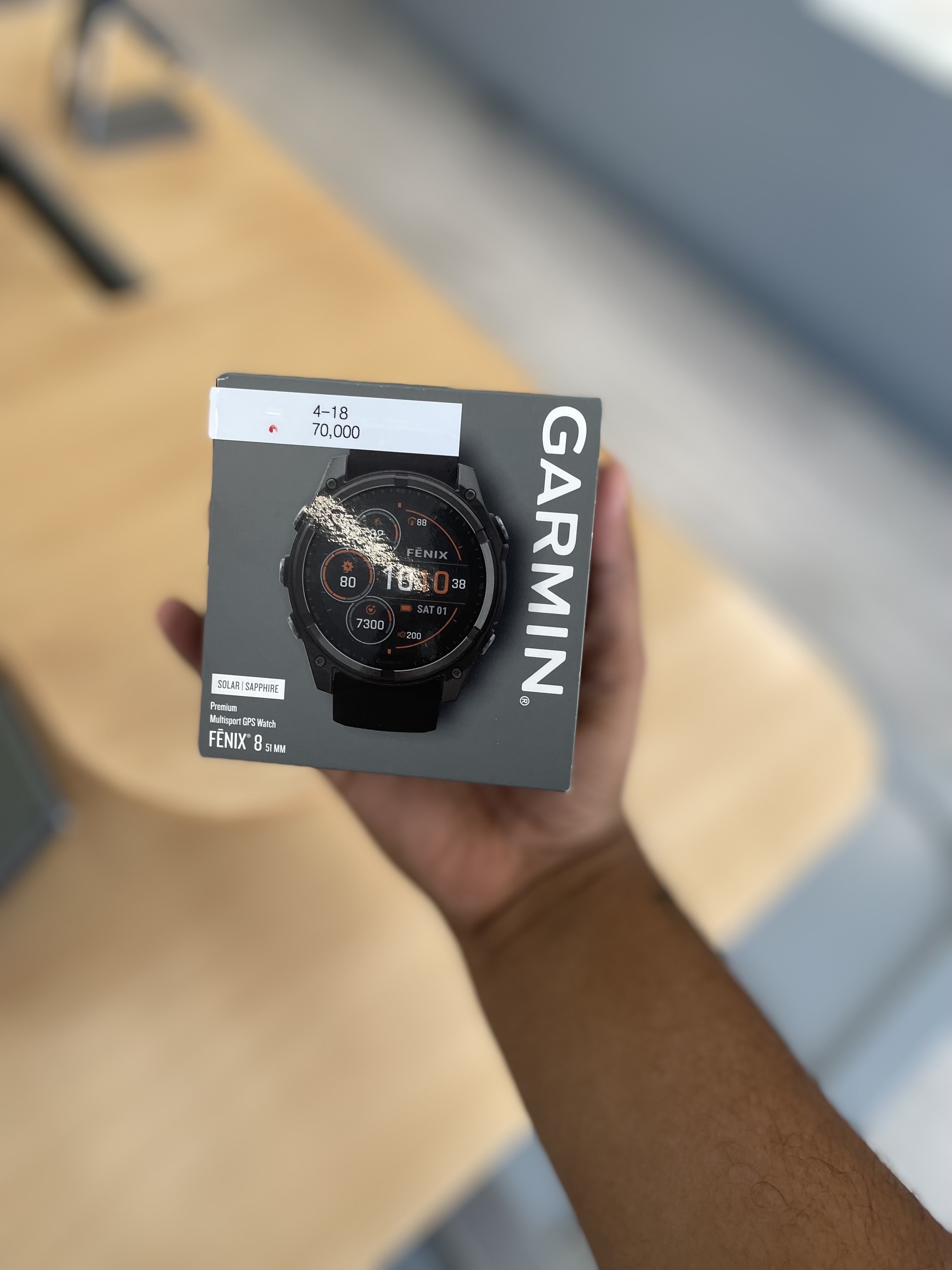 celulares y tabletas - RELOJ GARMIN FÉNIX 851MM 1