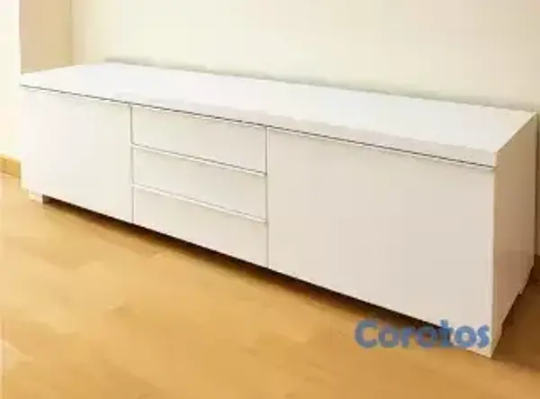 muebles y colchones - Mueble para TV con gavetas  7