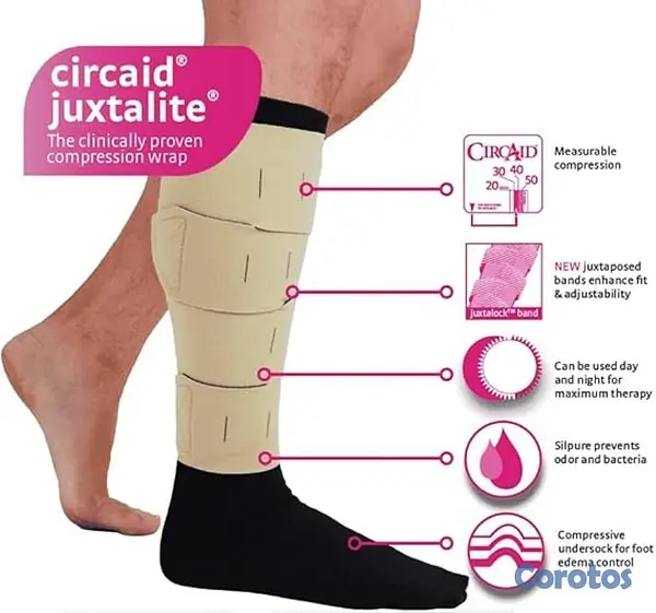 Salud y Equipamiento Médico - 🦵 Faja Compresión CircAid Juxtalite HD (Nueva) - ¡ 5