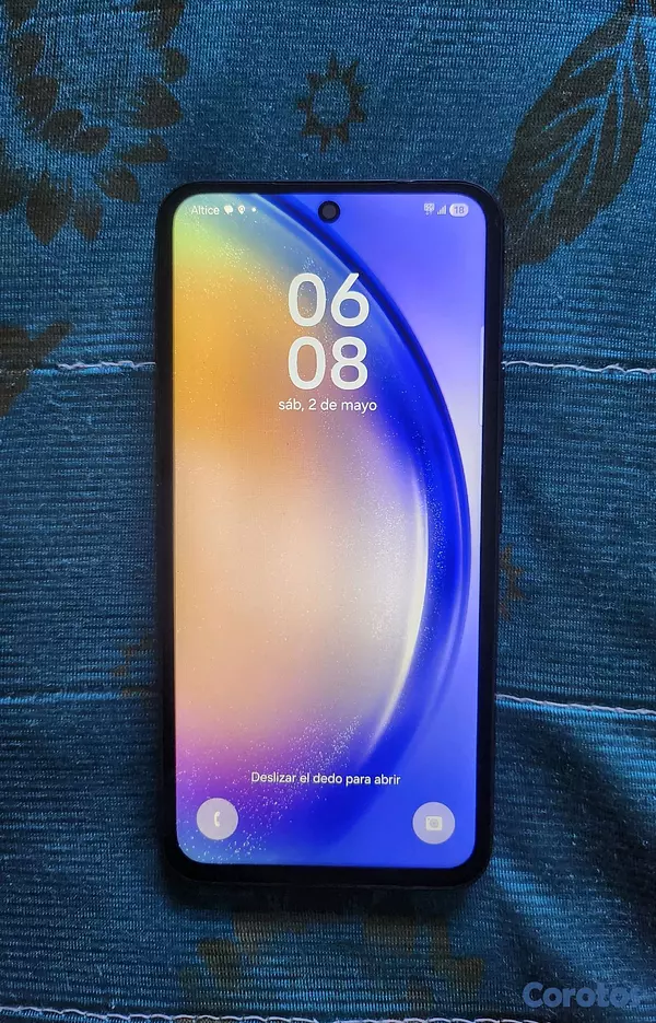 celulares y tabletas - Samsung galaxy a54 de 128gb en condiciones con su cover y accesorios  5