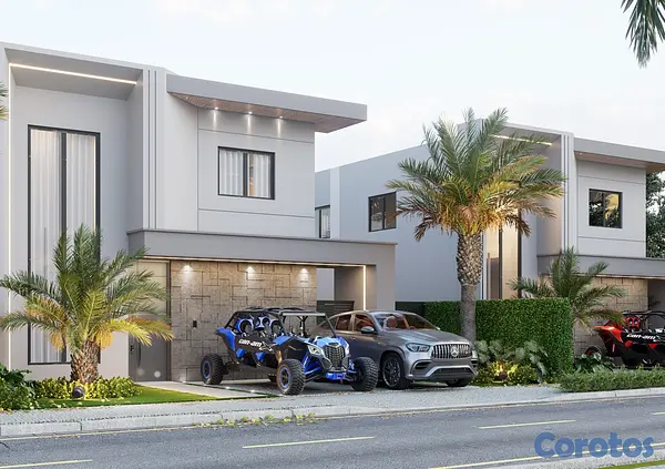 casas vacacionales y villas - Villas en Bavaro 3 hab con piscina desde US$245,000 alta plusvalia 4