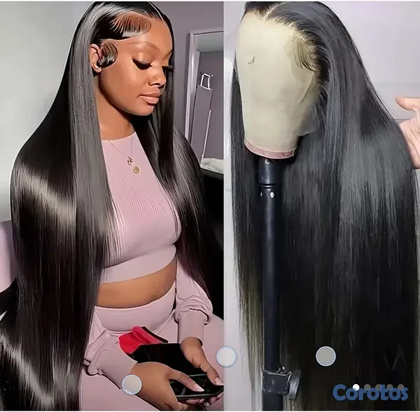joyas, relojes y accesorios - peluca 30 pulgadas 💯 por 💯 cabello humano totalmente nuevo  4
