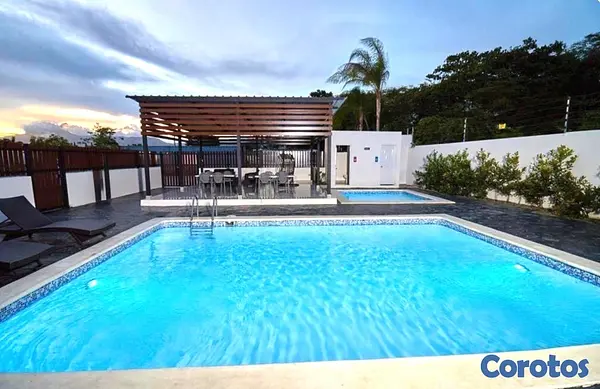 apartamentos - Apartamento En Venta, 6to Piso, Terraza Privada, Piscina, Elevador, Seguridad 24 3