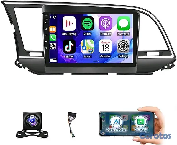 accesorios para vehiculos - pantallas android diferentes tamaños 4