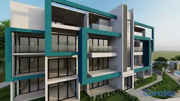 apartamentos - Las Terrenas - Apartamento de 2 habitaciones con vista al mar 3