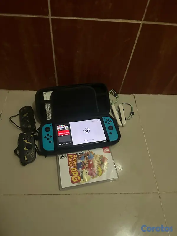 consolas y videojuegos - Vendo nintendo swich oled en buenas condiciones! 2