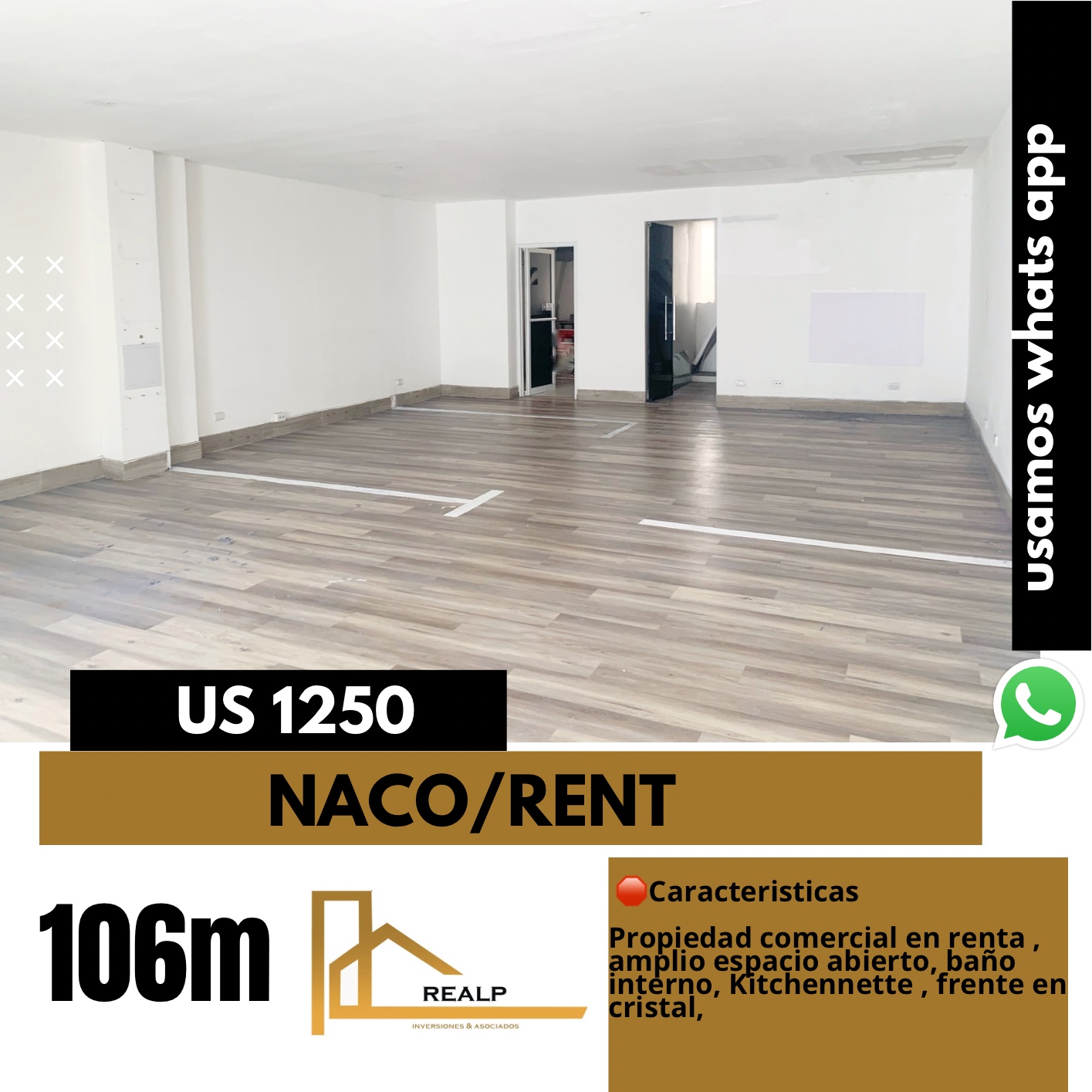 oficinas y locales comerciales - Local amplio en Naco  0