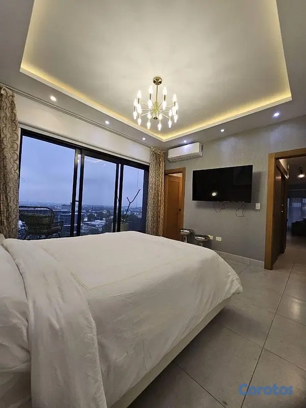 casas - Apartamento piso alto en Santiago  5