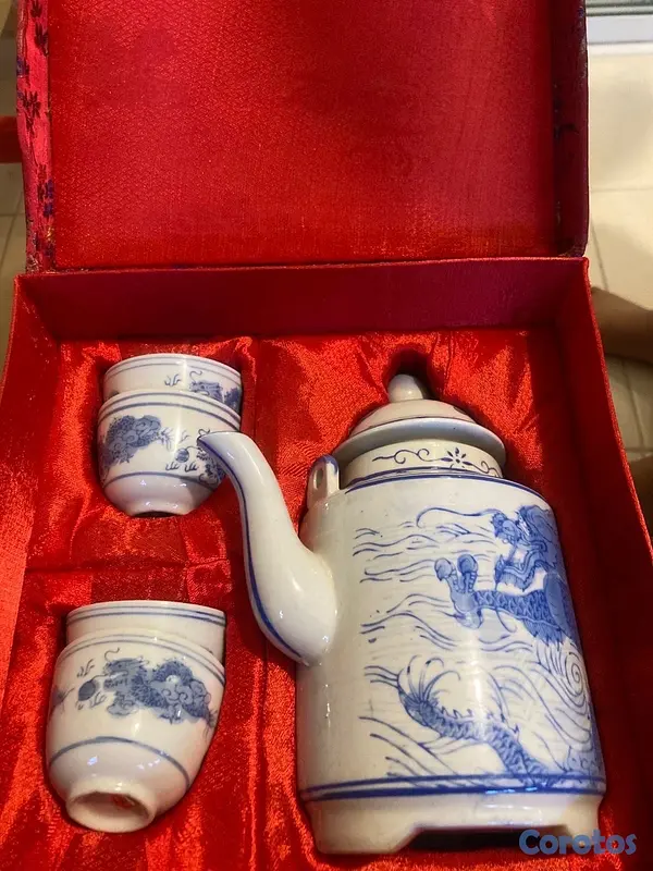 arte y antigüedades - Set de Te chino 4